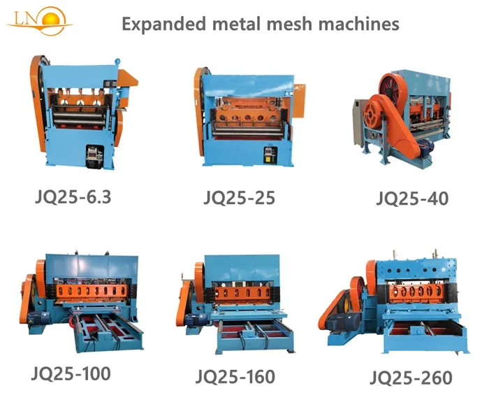 High Speed Expanded Metal Filter Mesh Making Machine  Expanded Metal Mesh Machine