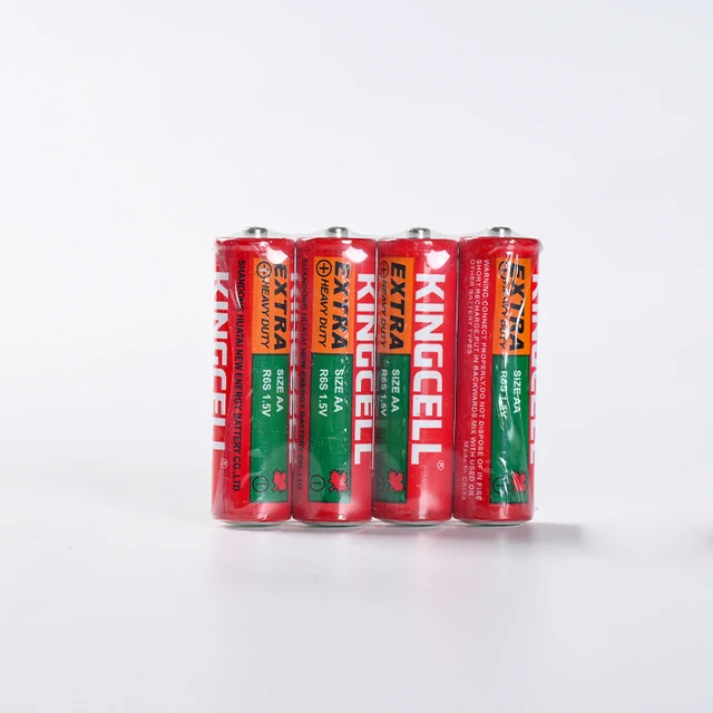 HUATAI Free Samples High Quality R6 AA Battery 1.5V R6 Carbon Zinc Batteries