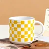 Yellow checkerboard