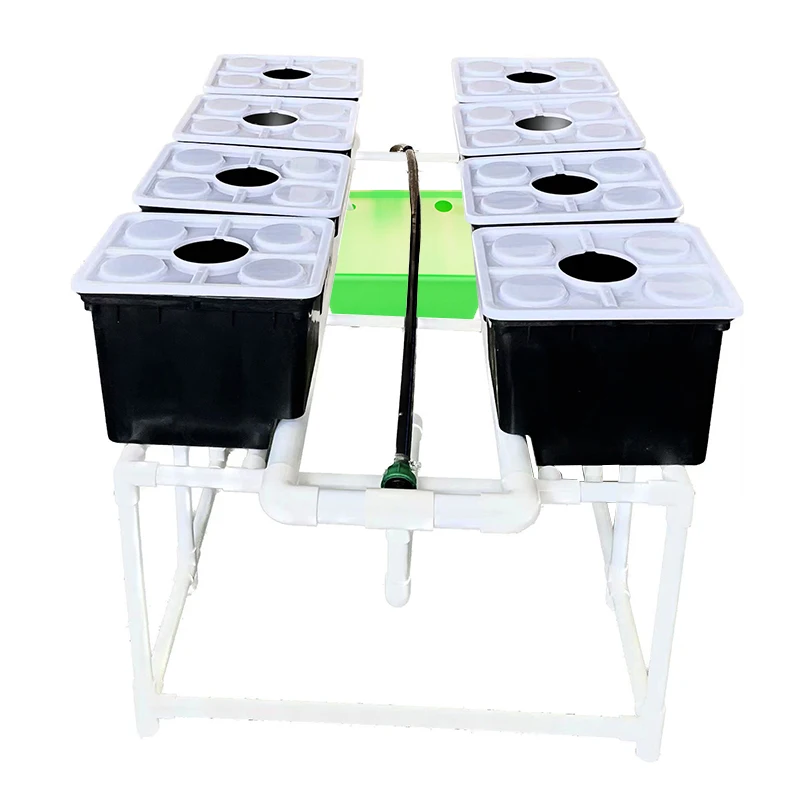 Skyplant 8 Buckets Recirculating Hydroponic System Dutch Bucket System
