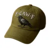 Khaki with bird embroidery