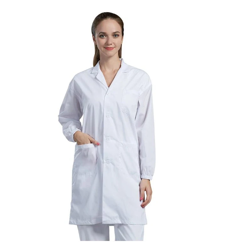 Китайская школьная лабораторная куртка унисекс медицинская униформа для