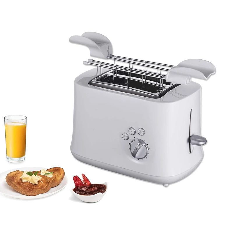 Made in China Transparent Toaster with Multifunction Auto Pop up Shut off
