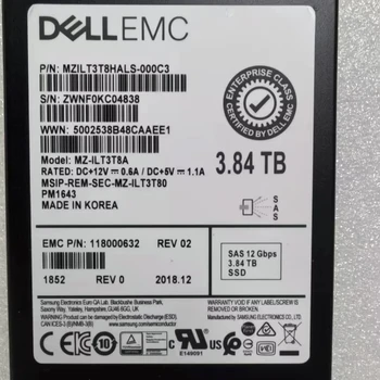 For EMC Unity  D4F-2SFXL2-3840 0050536790 3.84T SAS 12Gb SSD Hard Disk