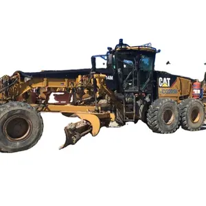 Used Second Hand Catt 140M 140G 140H 735MM 19 Ton Wheel Grader in Good Quality