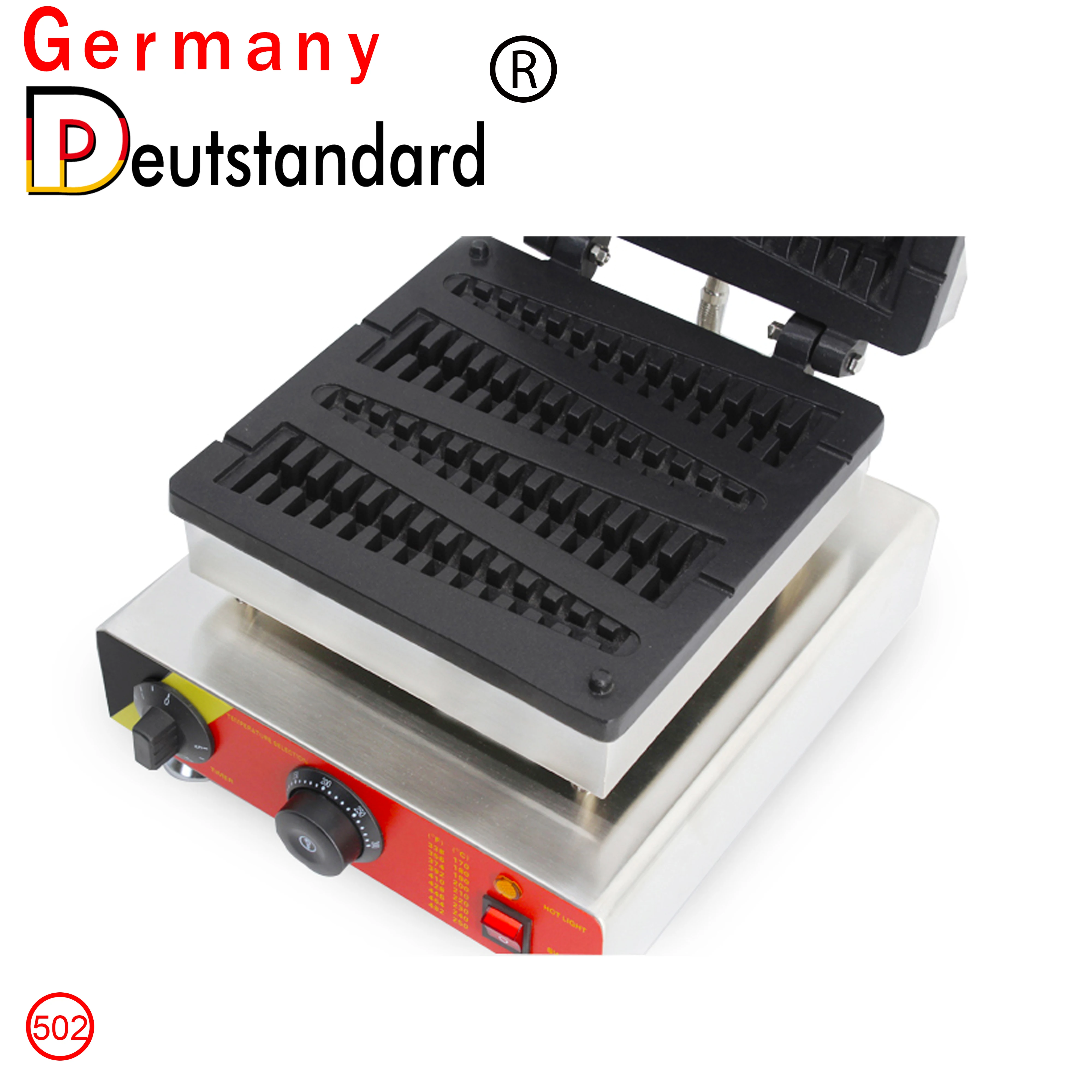 1750W Electric Commercial Lolly Waffle Stick Maker Machine