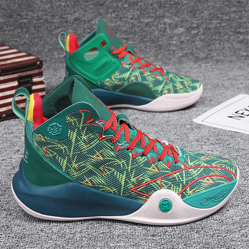 New Model Wholesale Basketball Shoes High Top Sneakers Men Air Fashion