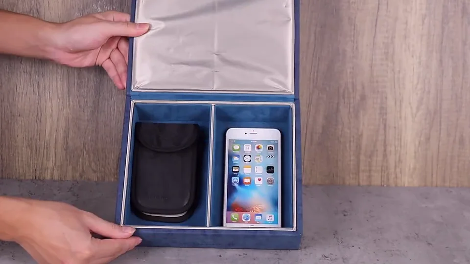 Wall Mount Faraday Box Keyless Entry Car Key Safe Protector Antitheft