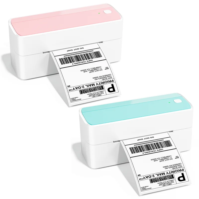 Imprimante D'étiquettes D'expédition Bluetooth 4x6 - Compatible EBay, Etsy, Amazon - Rapide, Sans Encre, Portable