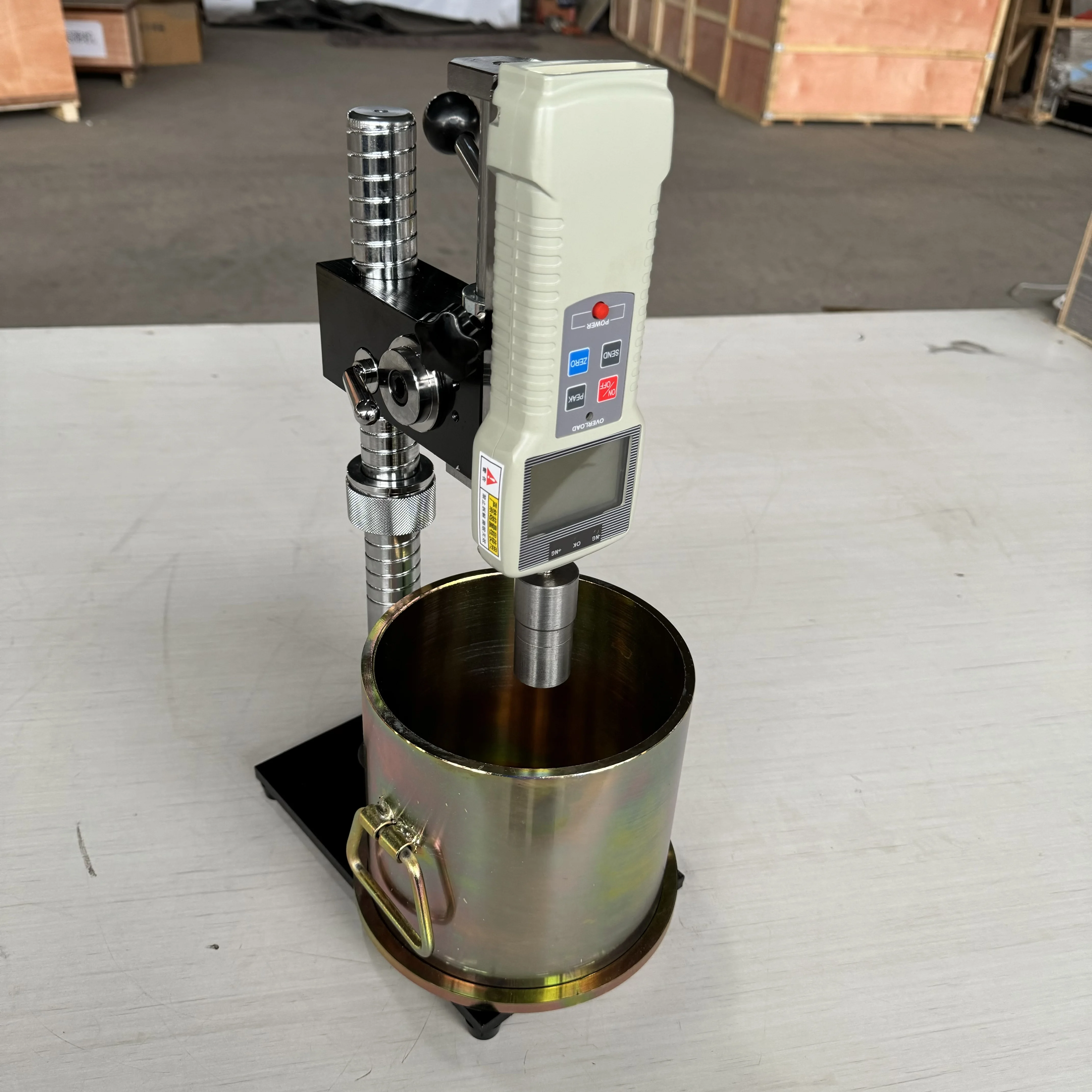 Concrete Penetration Setting Time Penetrometer with 1 Year Warranty