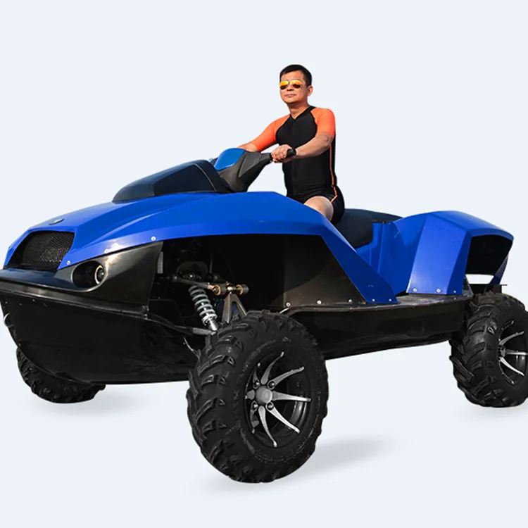 Hison J5 Amphibious Vehicle: 1500cc 4-Stroke Engine ATV