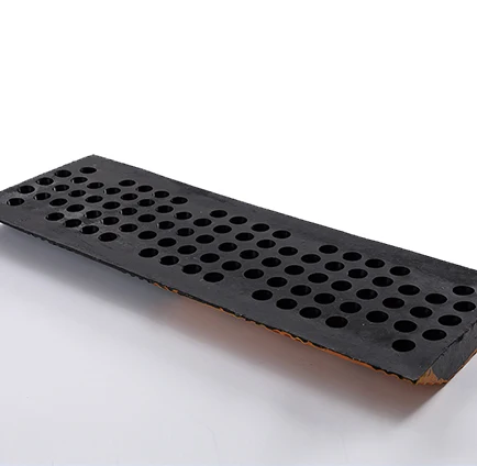 Flexible Road Driveway Reflective Rubber Car Ramp Traffic Calming Rubber Speed Hump factory