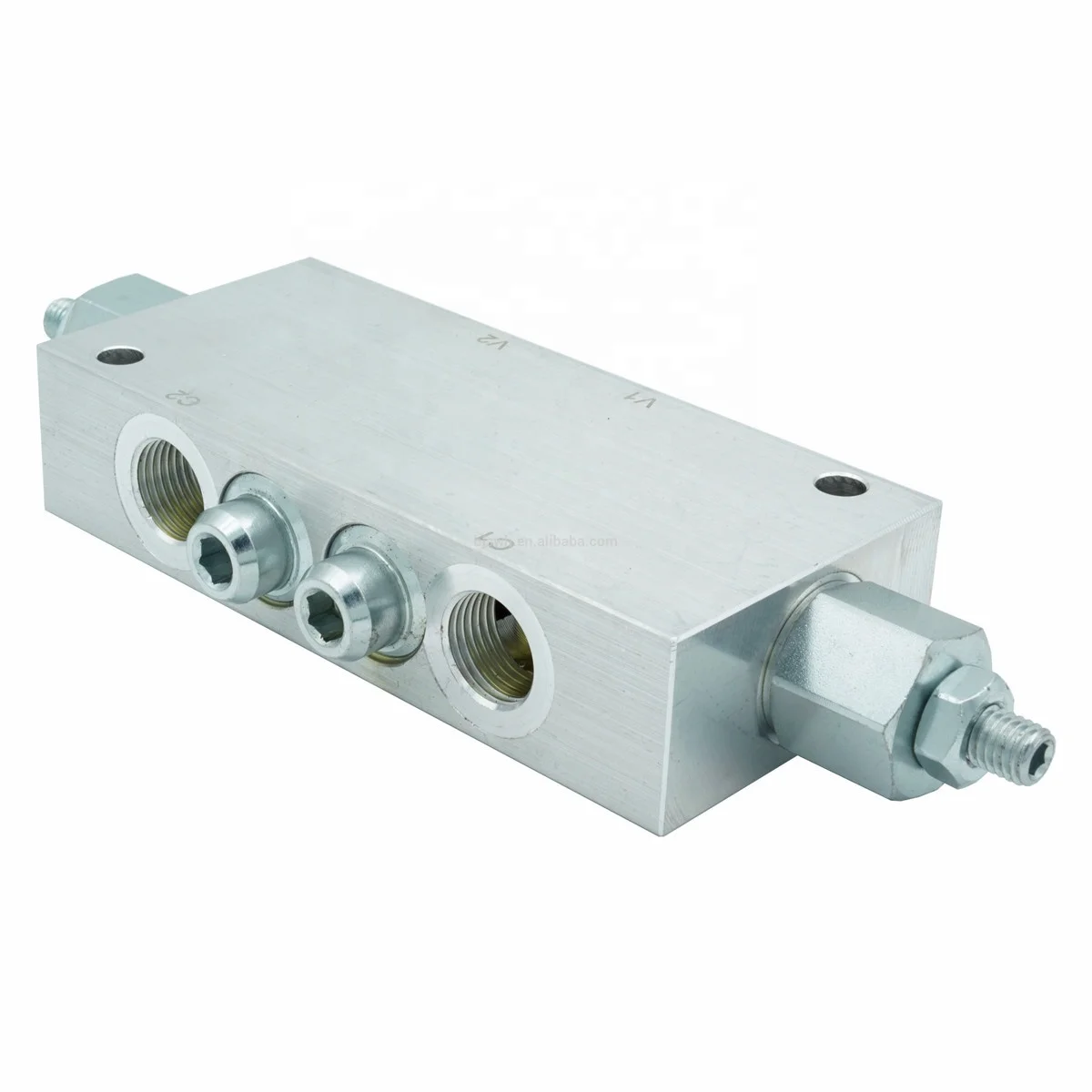 Hydraulic control Dual overcenter valve, gasket mounted or line mounted with brake release port for 