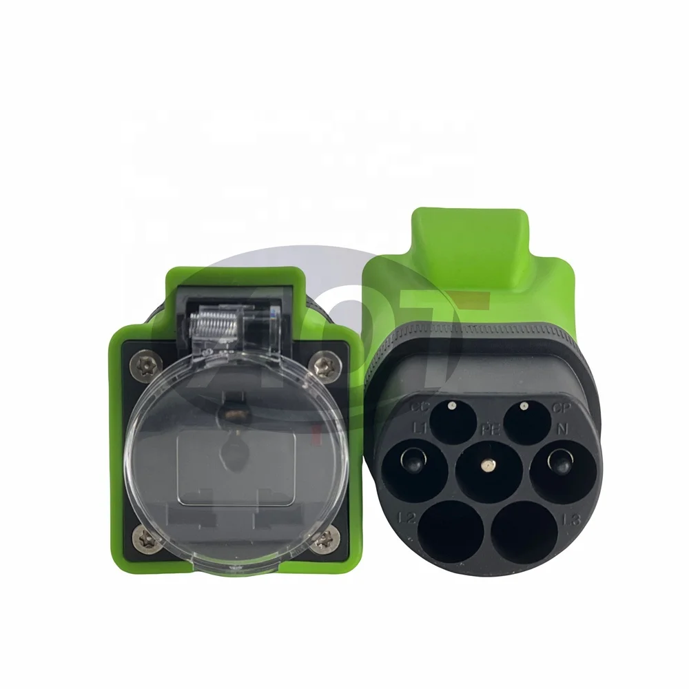 Type 2 connector EV charging adapter for energy vehicle charging ev charger Motorized scooter and recreational vehicles