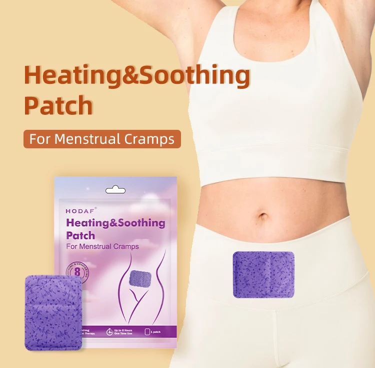 Factory Supply Menstrual Period Heat Packs Menstrual Patch Warm Patch 
