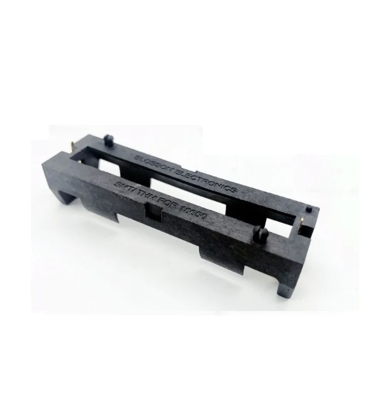 Equivalent of Keystone 1043 THM Nylon 18650 Single Cell Battery Holder case Box with PC Pins for 18650 Battery