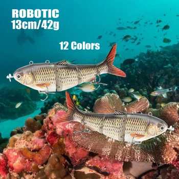 Cheery 130mm Multi Segment Fishing Lure 42g Robotic Jointed Multi Section Simulation Bait for River Fishing – Hard Lure – view 5