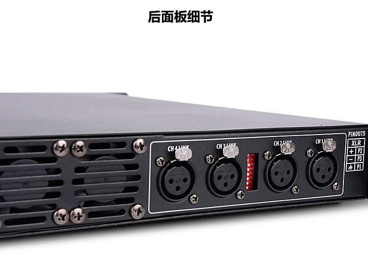 Xtuga  4CH Class D DJ Performance Stage Digital Pure Power  Amplifier
