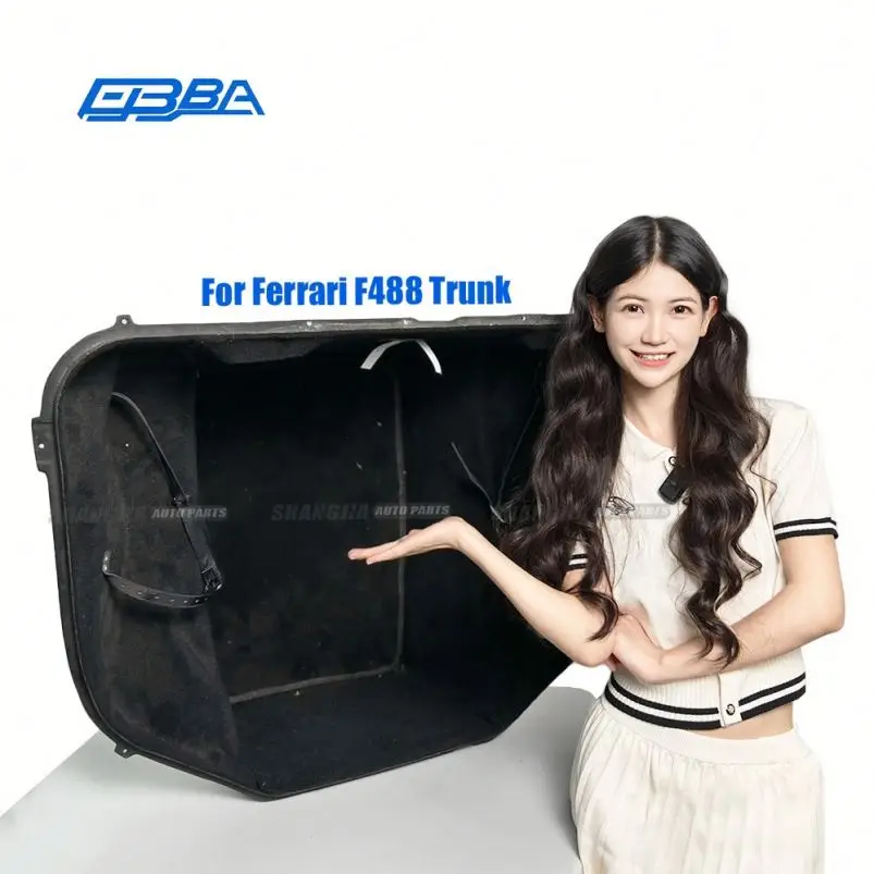 Suku Cadang Standar OEM, Panel Bagasi Logam untuk Penyimpanan, Panel Bagasi Andal dan Bebas Masalah untuk Ferrari F488, Nomor OEM 86752500