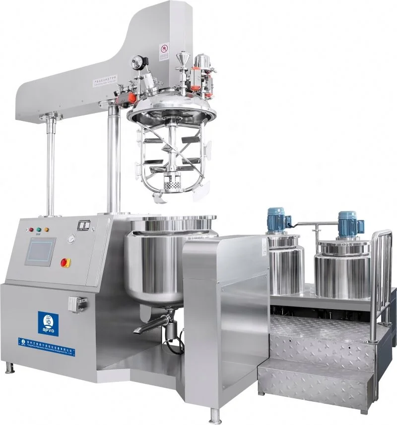 Small Mayonnaise Making Machine Liquid Detergent Mixing Equipment Homogeneous Mixing tank