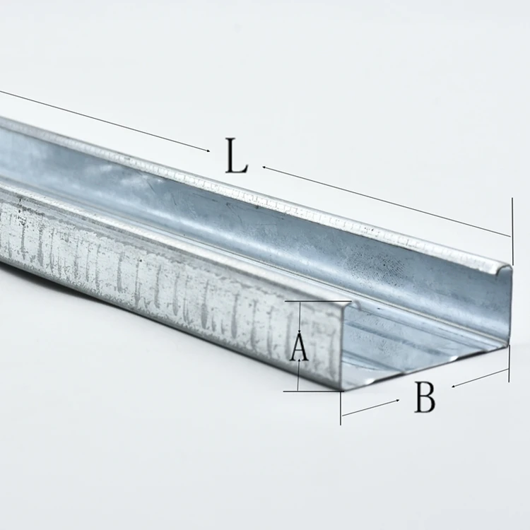Lightweight Steel Frame Gypsum Board Ceiling System Of Furring Channel