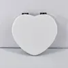 7.5*7.2cm small white heart mirror