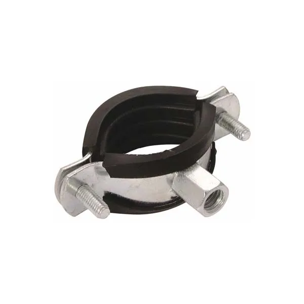 Quick Release Pipe Clamp Tube Hose Clamps With Rubber Pipe Bracket Lined Rubber