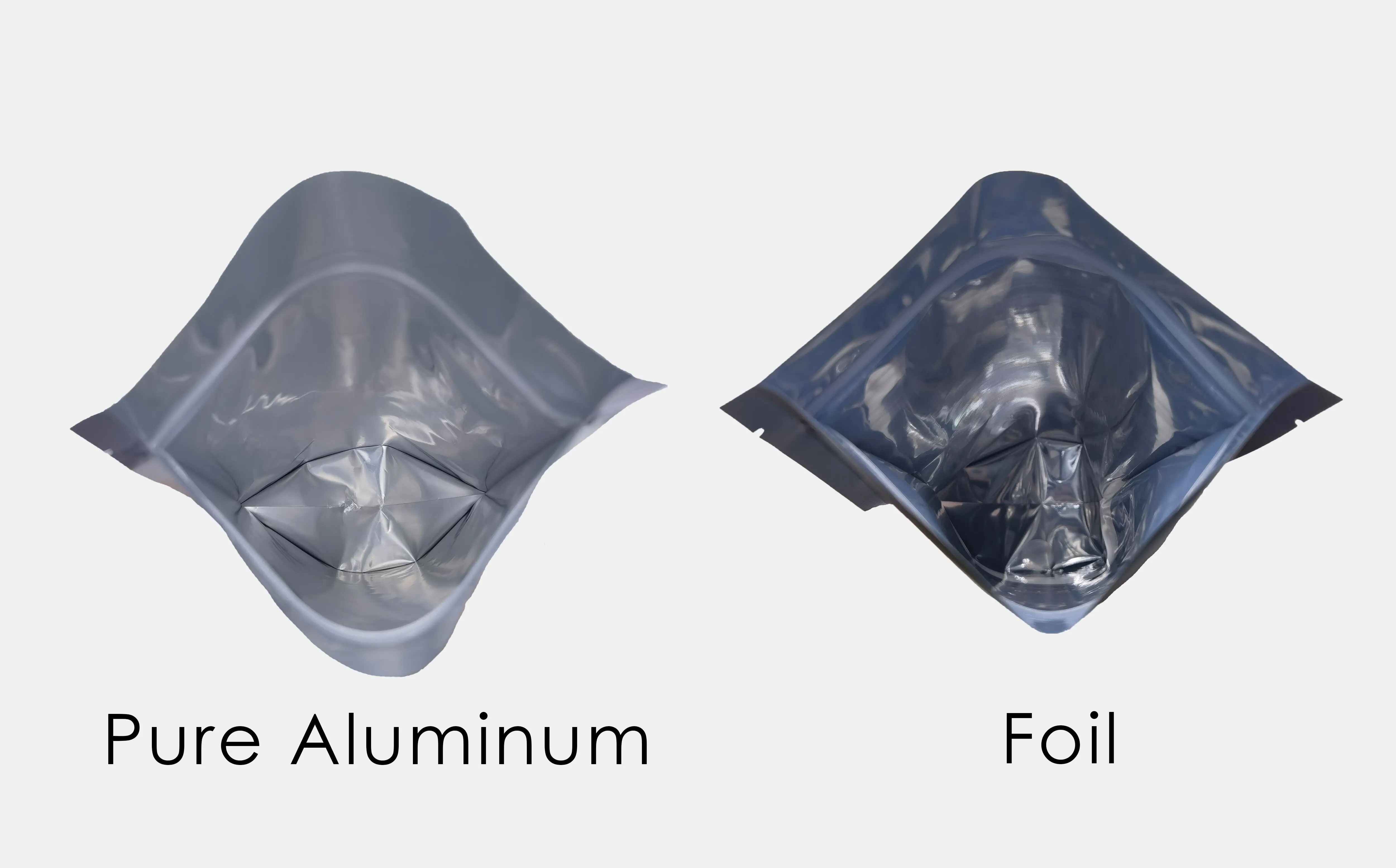 Custom Smell Proof 4x4 Zip Lock Food Packaging Foil