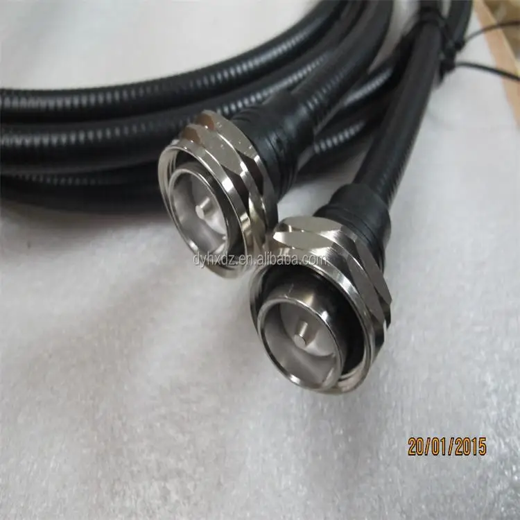 BTS DIN 716 Male for 1/2 SCF 2M Jumper Cable DIN7/16