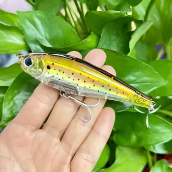 Cheery 3D Inshore 90ss Slow Sinking Pencil Lures for Fishing 70mm 8g Best Bass Lure Saltwater Artificial Fish Bait – Pencil – view 4