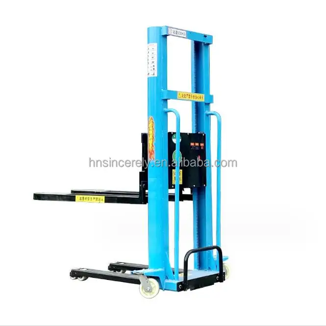 Manual Forklift Carrier 2 Ton Hand Pushed Pallet Tractor Cargo Handling ...