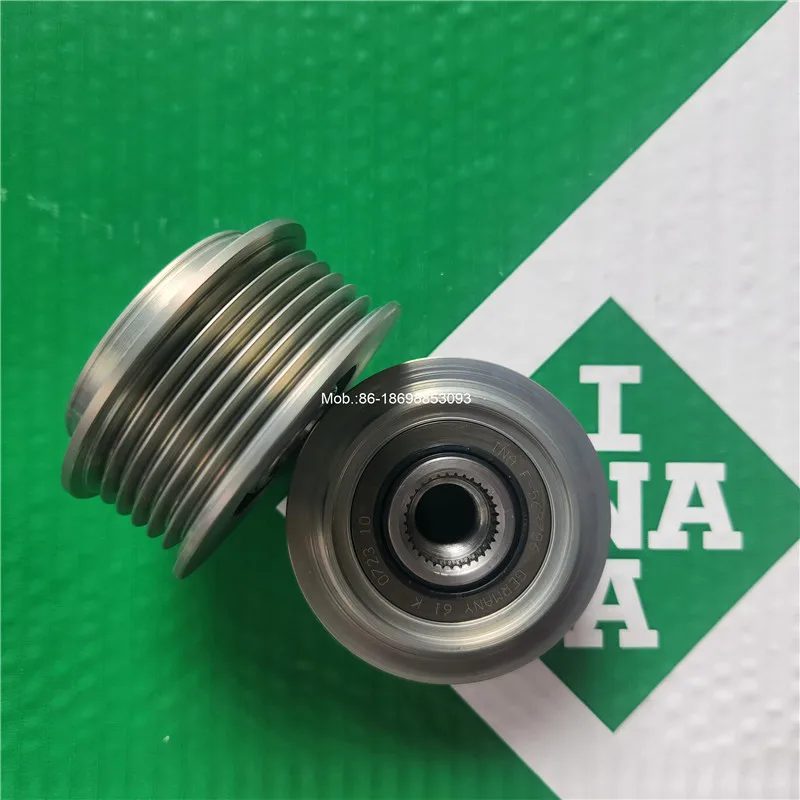 Genuine New INA Clutch Pulley F568796 535025010 for AUDI A6 A7 3.0 