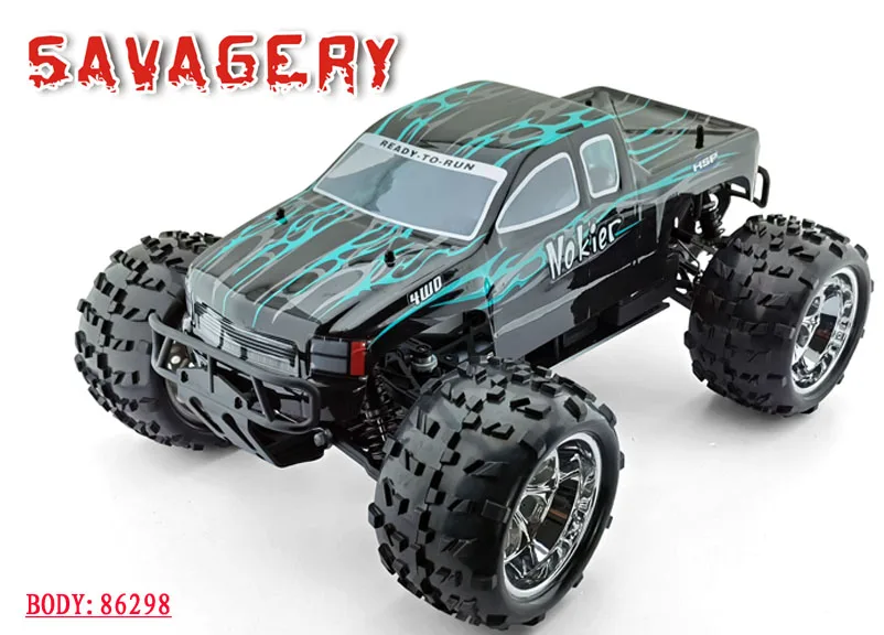 Lehoo HSP 94762 2.4G 1/8 Scale 4WD Nitro RC Monster Truck RTR High Remote Control Gas Power Car Kids Includes Assembly Racing