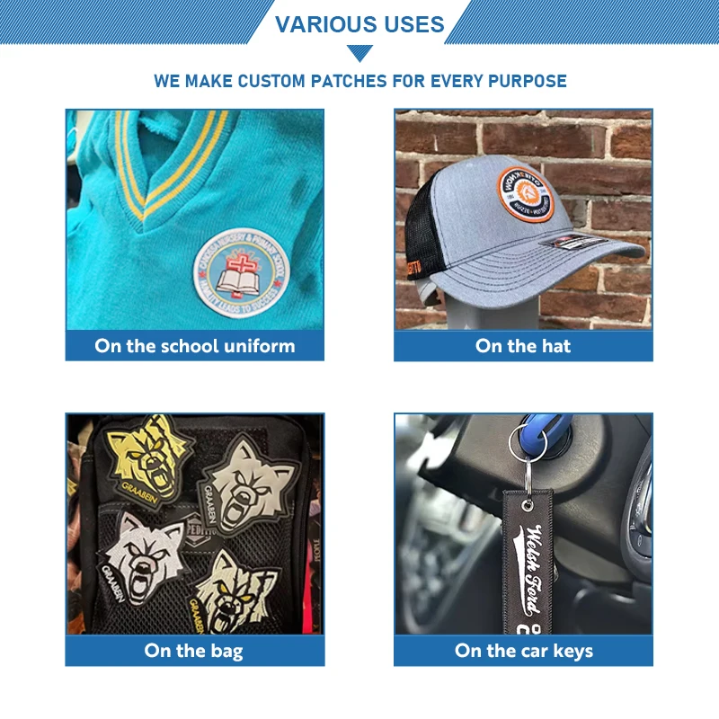 High Quality Baseball Patches For Caps And Sports Uniforms AWELLS