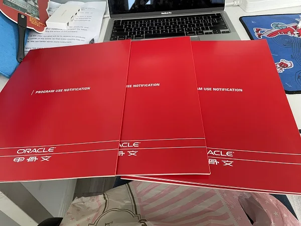 New Original oracle Standard Edition Enterprise Edition Authorization Letter and Original CD-ROM