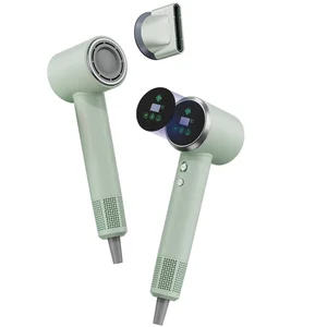 Professional Hair Dryer with High Speed Motor LED Display Negative Ionic Technology for Fast Drying Salon Home Use