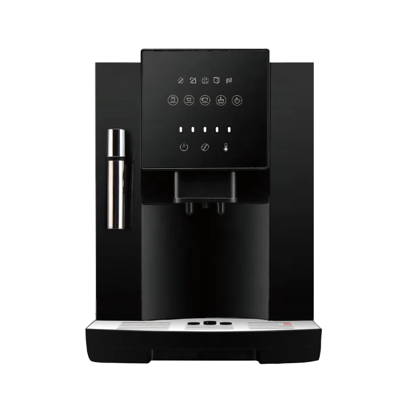 【リューム】 卸売プロフェッショナルコーヒーマシン自動ホットミルク温水スチームラテカプチーノロングコーヒーエスプレッソコーヒーマシン