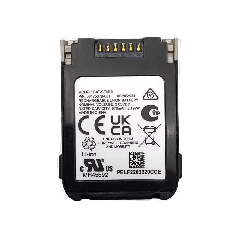 3.85V 570mAh BAT-SCN10 Li-ion Lithium Barcode Scanner Battery for Honeywell