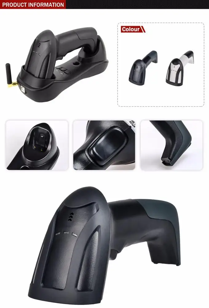 NETUM H8 1D 2D Long Distance Wireless Handheld Barcode Scanner with High Quality for Supermarket