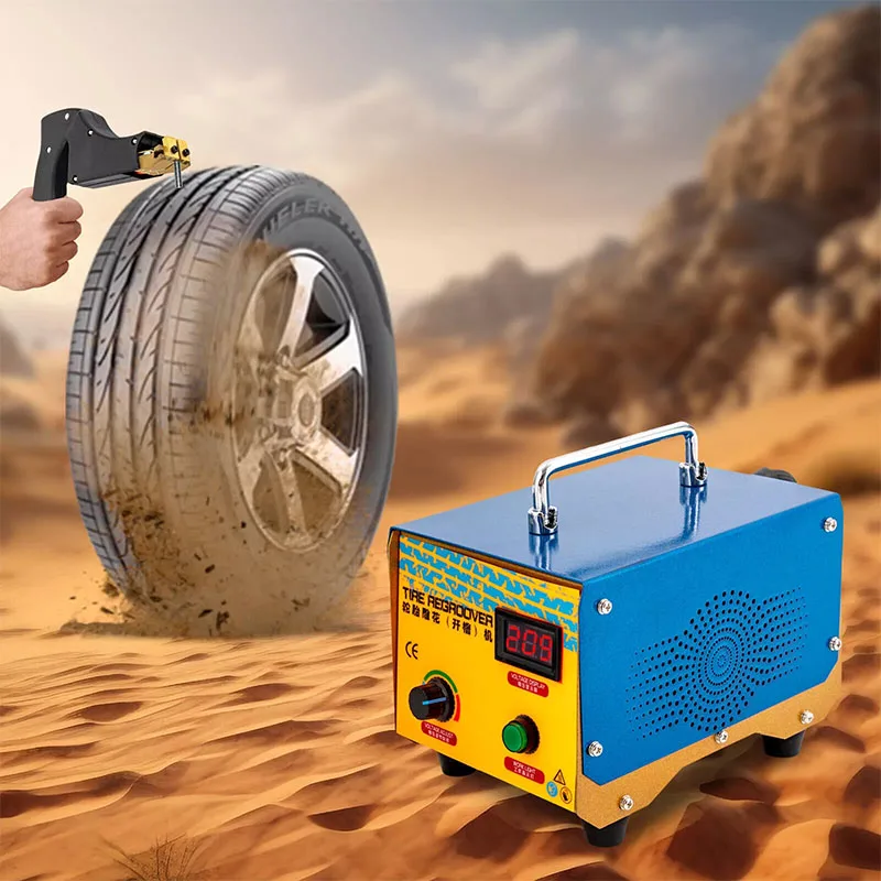 Portable Tyre Regroover Machine Tool Tr-1KW-AC-S Series Tire Grooving Tool