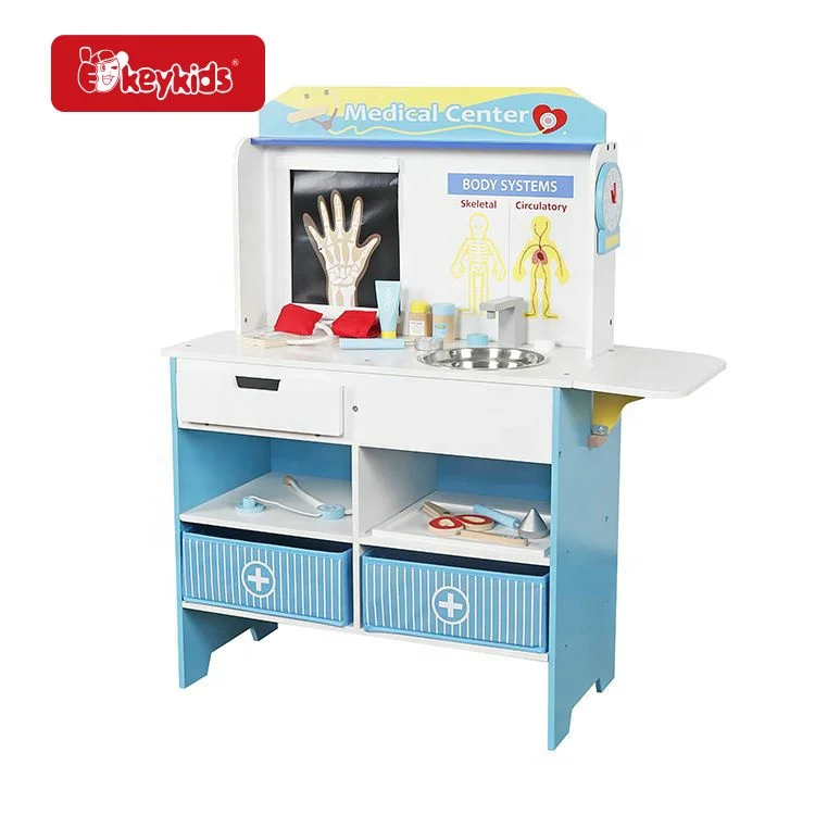 16 шт., детский деревянный Медицинский Набор