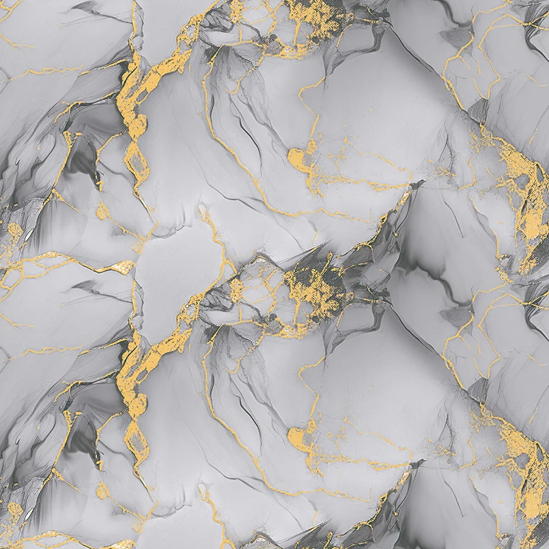 Marble Textured Wallpaper Glossy Marble Pattern Tile Self-Adhesive Wall Stickers Granite Countertop Paper Aesthetic Wallpaper