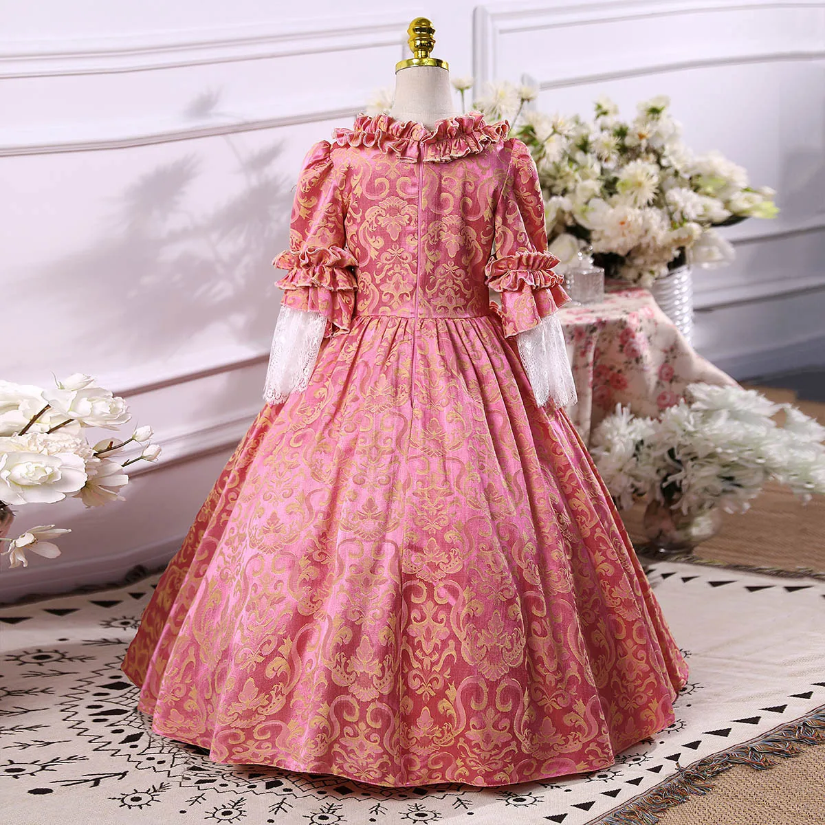 Glitter Jurken Dames Victoriaanse Jurk Baljurk Voor Vrouwen