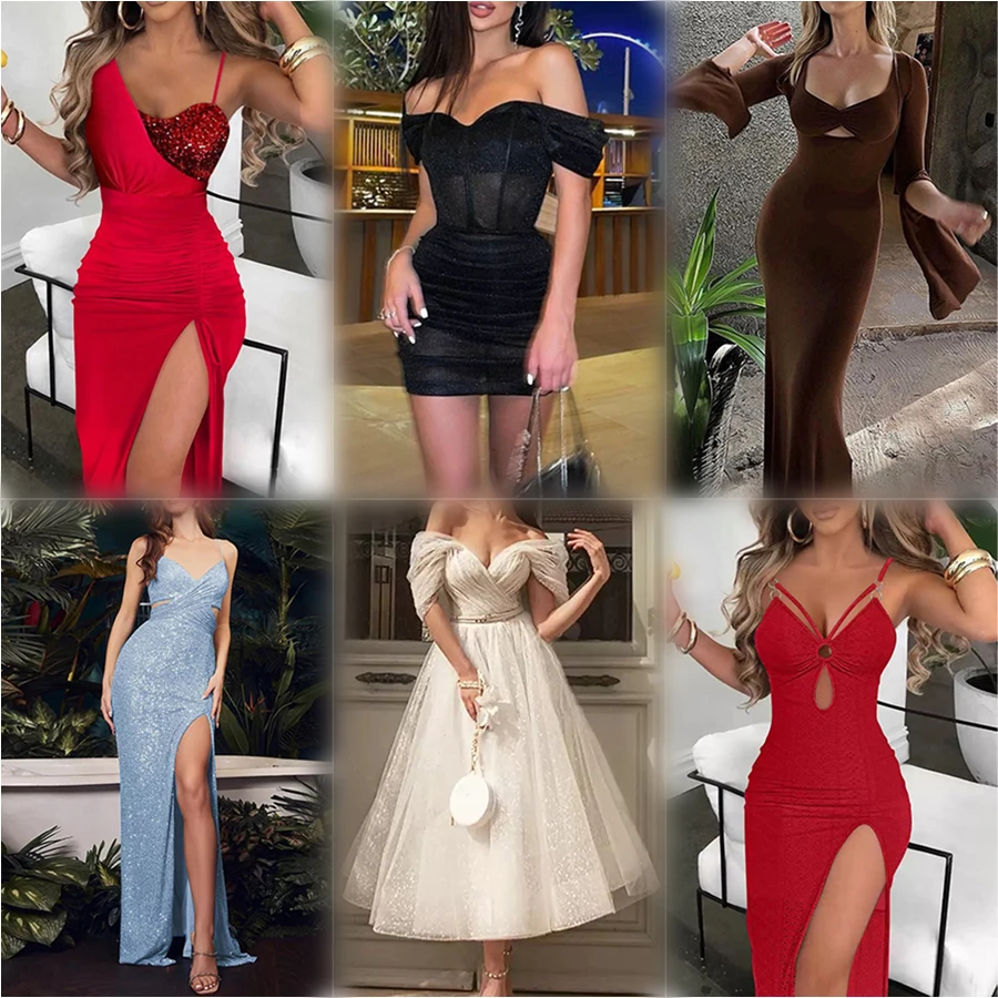 a-line formal dresses for women Blue A-Line Tulle Long Prom Dress Sparkly Formal Evening Dresses Custom Size / Custom Color main image 1
