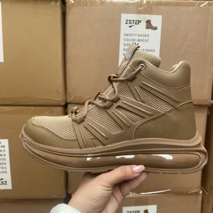 Fashion Safety Shoes Man Sport High Quality Shoes Breathable Fabric