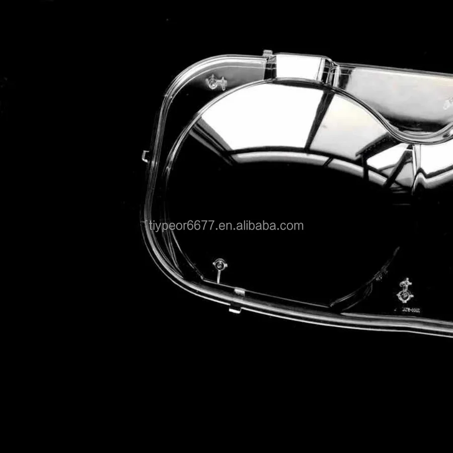 product tiypeor auto headlamp glass lens replacement for dodge challenger srt hellcat 2008   2023 left side headlight lens covers-6