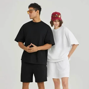 Top Grade Men's Luxury T-Shirt Thick Cotton Custom Logo Printing White Loose Long Sleeve Leopard Print Anti-Wrinkle Street Style