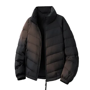 New Custom Men's Down Coat Winter Fashion Puff Jacket Thick and Warm Custom Down Coat