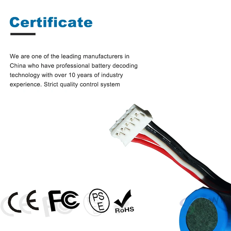 Pos Terminal Battery Li-ion 18650 Battery for NEWPOS 7210 IS588 3.7V 2600mAh Battery for Newpos 8210
