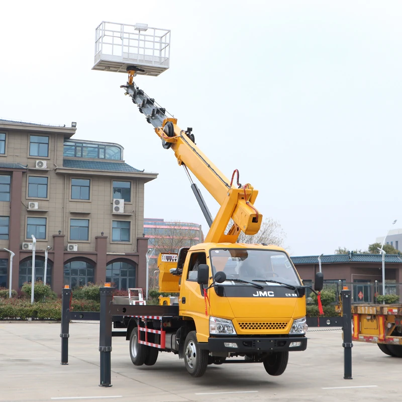 Alibaba.com: JAC Chassis 20M 28M 4X4 Bucket Truck with High-Strength ...